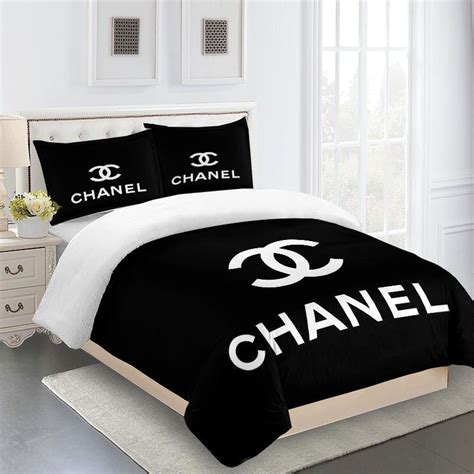 white chanel bed set|chanel bedspreads clearance.